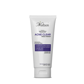 Nerbon Acne Clear Face Wash – For Oily & Acne-Prone Skin