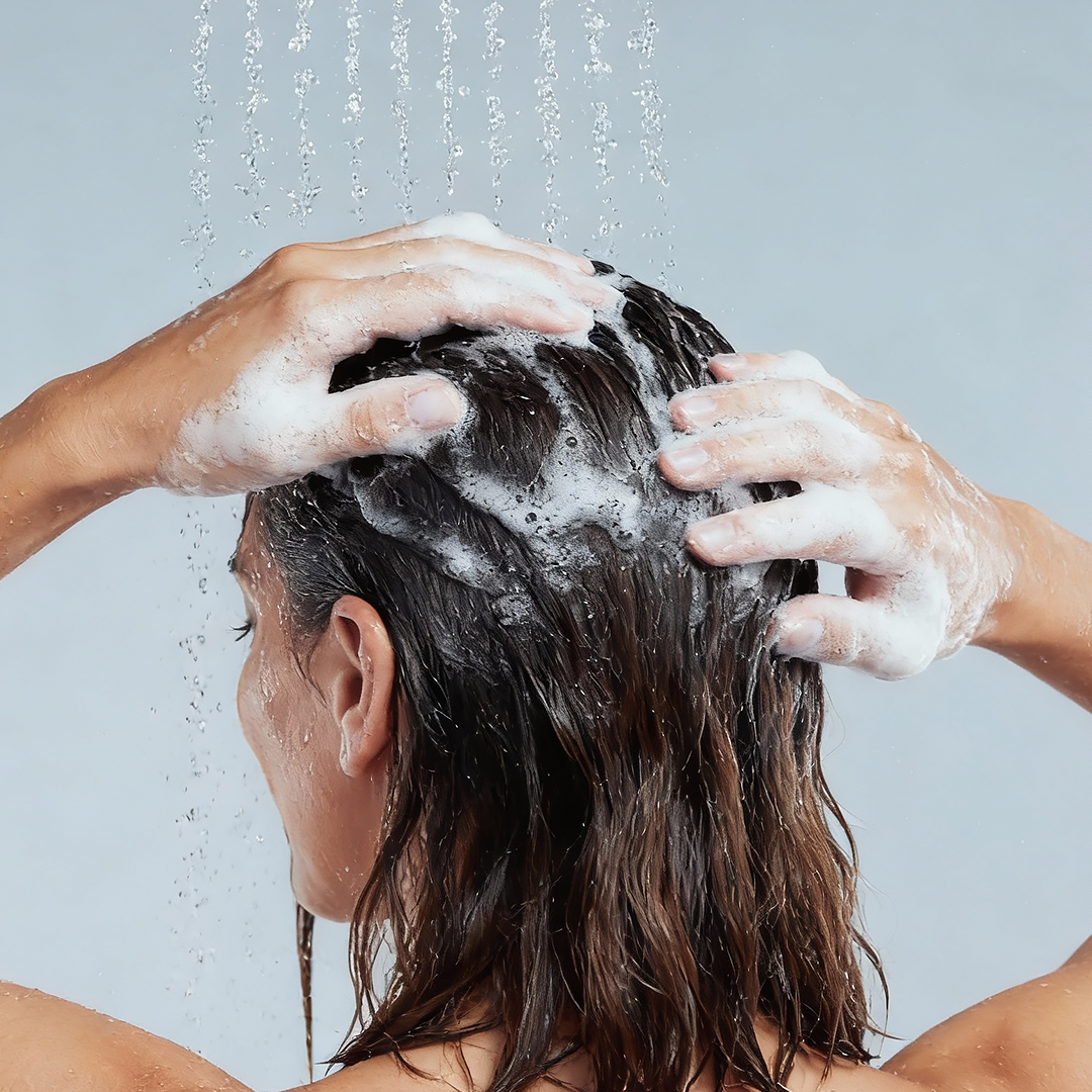 Mid hair to end Leave it for 2-3 minutes