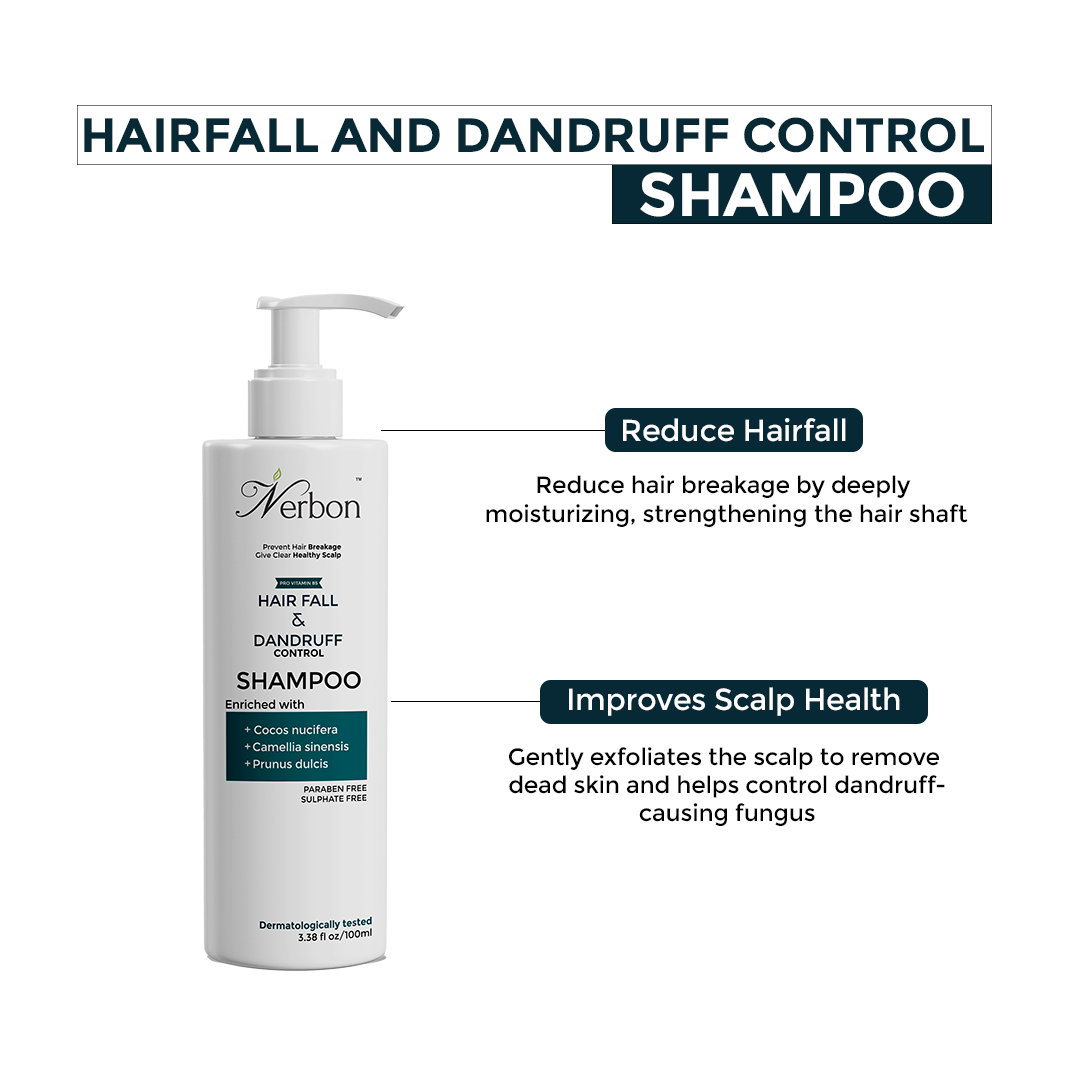 Nerbon Hair Fall & Dandruff Control Shampoo