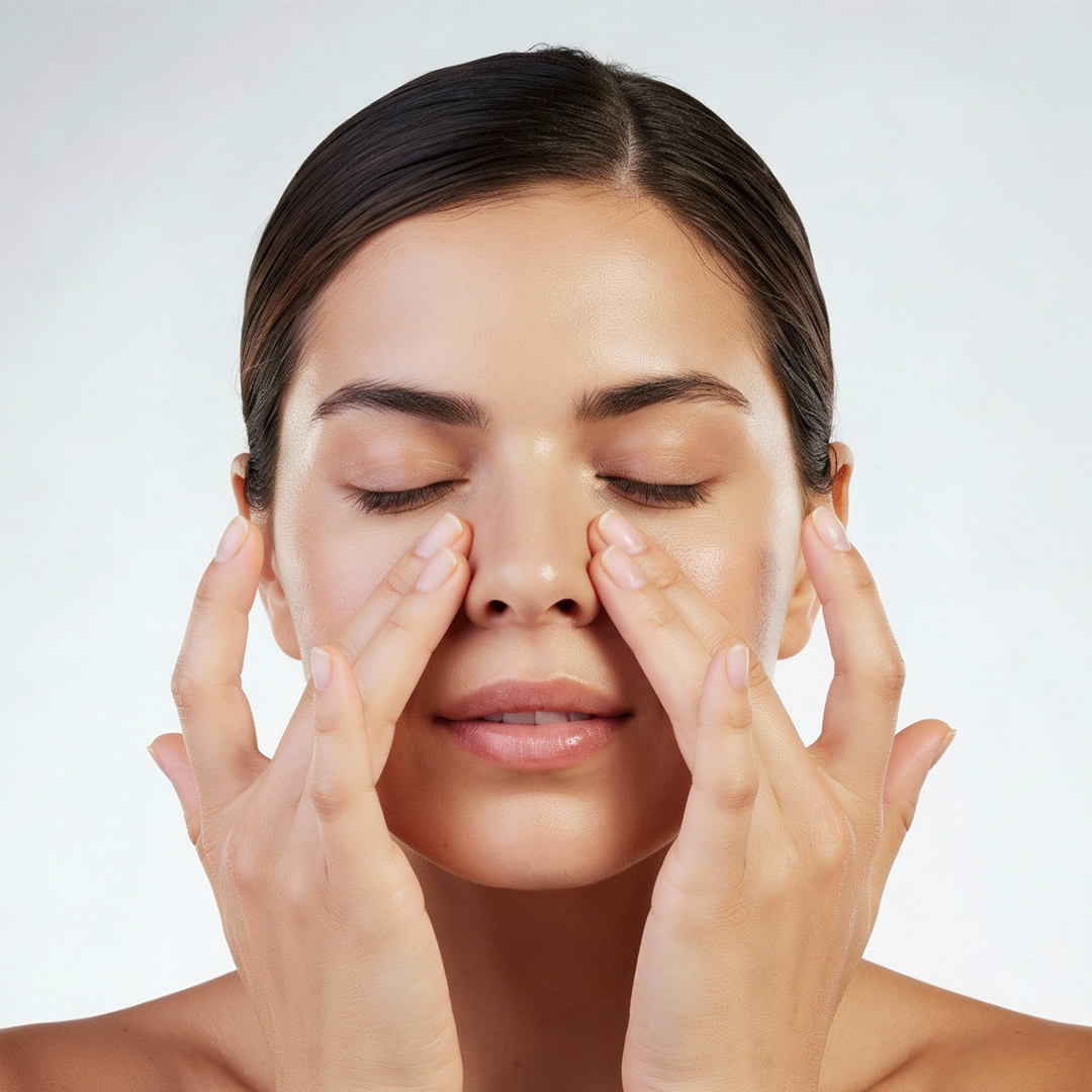 Massage gently in circular motion until absorbed