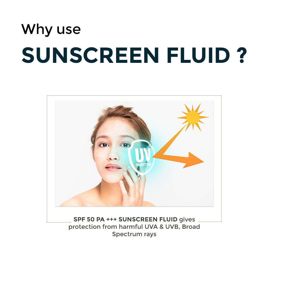 Nerbon Sunscreen Fluid SPF 50 – Lightweight & Non-Greasy