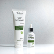 Nerbon Neem Tulsi Face Wash & Vitamin C Serum Combo